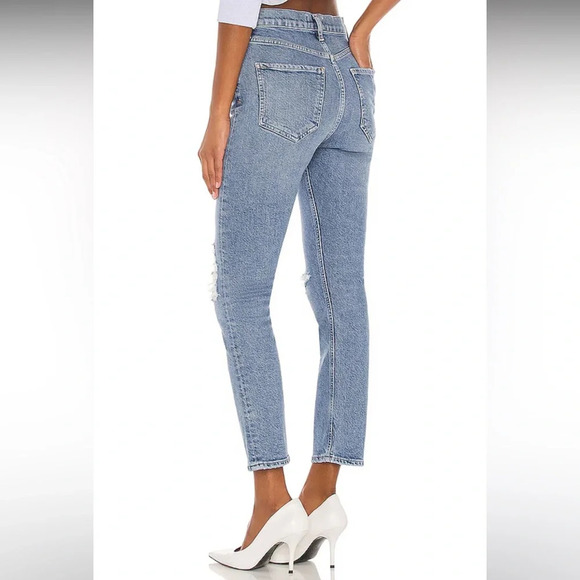 AGOLDE Riley High Rise Straight Crop in Whiplash Size 27 - Picture 3 of 11